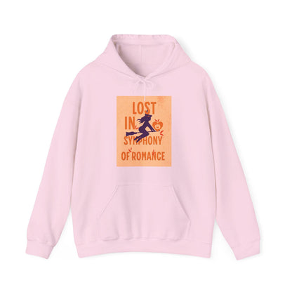 Lost in the Symphony of Romance Heavy Hooded Sweatshirt