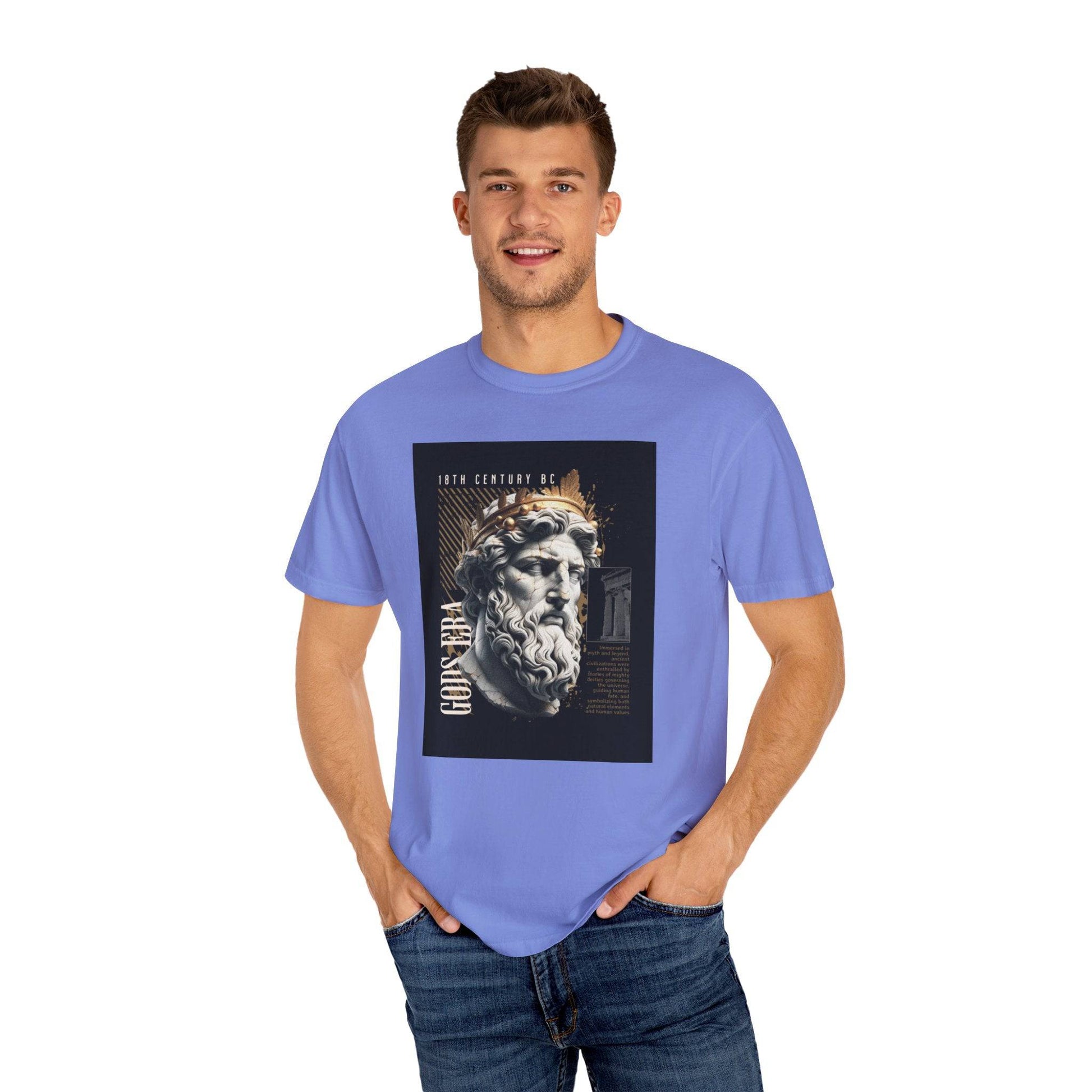 18th Century Inspired Unisex Garment-Dyed T-shirt - Blissful Haven Outlet