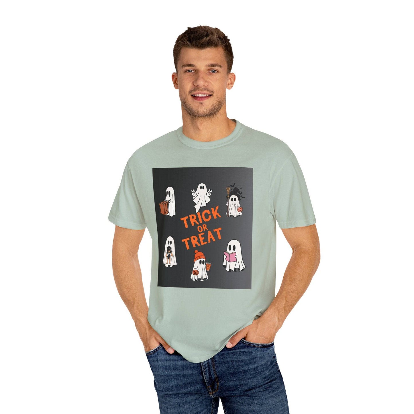 Ghostly Trick-or-Treat Unisex Tee