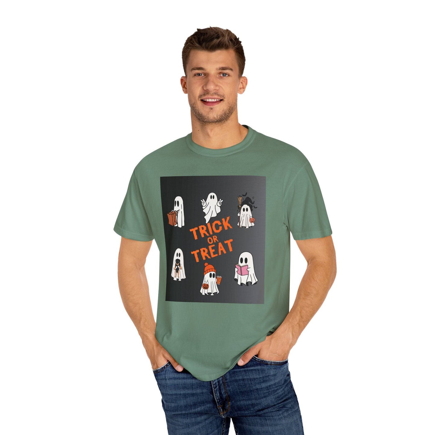 Ghostly Trick-or-Treat Unisex Tee