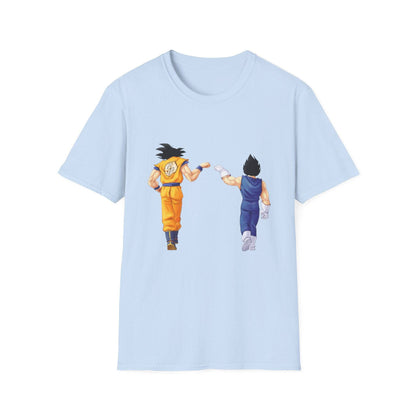 Unisex Softstyle T-Shirt: Legendary Saiyan Duo