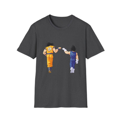 Unisex Softstyle T-Shirt: Legendary Saiyan Duo