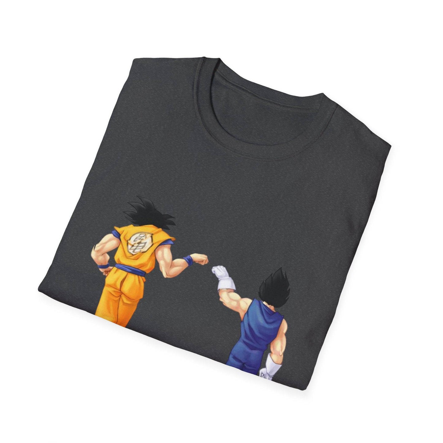 Unisex Softstyle T-Shirt: Legendary Saiyan Duo